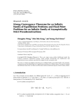 Báo cáo hóa học: " Research Article Strong Convergence Theorems for an Inﬁnite Family of Equilibrium Problems and Fixed Point Problems for an Inﬁnite Family of Asymptotically Strict Pseudocontractions"