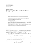 Báo cáo hóa học: "  Research Article Nonlocal Conditions for Lower Semicontinuous Parabolic Inclusions"