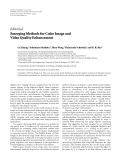 Báo cáo hóa học: "  Editorial Emerging Methods for Color Image and Video Quality Enhancement"