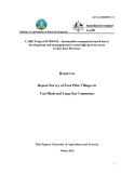 Hợp tác nghiên cứu dự án: Sustainable community-based forest development and management in some high-poverty areas in Bac Kan Province ( ATTACHMENT 11)