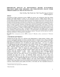 Báo cáo khoa học nông nghiệp " PRELIMINARY RESULTS OF DEVELOPMENT BETTER MANAGEMENT PRACTICES (BMPs) FOR INTENSIVE AND SEMI-INTENSIVE BLACK TIGER SHRIMP FARMING IN THE SOUTH VIETNAM "