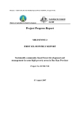 Báo cáo dự án khoa học: Sustainable community-based forest development and management in some high poverty areas in Bac Kan Province (MILESTONE 2)