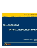 Báo cáo khoa học nông nghiệp " COLLABORATIVE NATURAL RESOURCES MANAGEMENT "