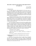 Báo cáo khoa học nông nghiệp " THE SUPPLY CHAIN OF VEGETABLES IN THE MEKONG DELTA TOWARDS GAP "