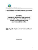 Báo cáo khoa học nông nghiệp: Replacing fertiliser N with rhizobial inoculants for legumes in Vietnam for greater farm profitability and environmental benefits (MS6)