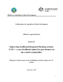 Báo cáo khoa học định kỳ: Improving traditional integrated farming systems (VAC) – a new livelihood option for poor farmers in the coastal communities (Milestone 5)