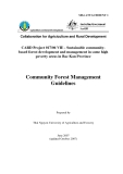 Báo cáo khoa học nông nghiệp " Sustainable communitybased forest development and management in some high poverty areas in Bac Kan Province - Community Forest Management Guidelines " MS4