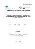 Nghiên cứu dự án khoa học: Sustainable Community-Based Forest Development and Management in Some High Poverty Areas in Bac Kan Province ( Community Forest Management Plans)