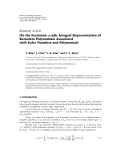 Hindawi Publishing Corporation Journal of Inequalities and Applications Volume 2010, Article ID