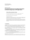 Báo cáo hóa học: "  Research Article Fixed-Point Results for Generalized Contractions on Ordered Gauge Spaces with Applications"