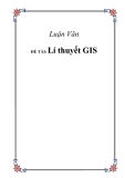 Lí thuyết GIS