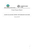 Project Progress Report: " Sustainable and profitable development of acacia plantations for sawlog production in Vietnam - MS15"