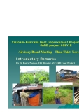 Vietnam-Australia Goat Improvement Project (2006-2009)