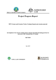 Card Project Progress Report: Investigation of rice kernel cracking and its control in the field and during post-harvest processes in the Mekong Delta of Vietnam " MS7