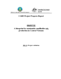 Nghiên cứu khoa học nông nghiệp " A blueprint for sustainable smallholder pig production in Central Vietnam - MS 12 "