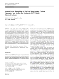 Báo cáo hóa học: "  Atomic Layer Deposition of ZnO on Multi-walled Carbon Nanotubes and Its Use for Synthesis of CNT–ZnO "