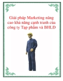 Giải pháp Marketing nâng cao khả năng cạnh tranh của công ty Tạp phẩm và BHLĐ