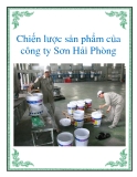 Chiến lược sản phẩm của công ty Sơn Hải Phòng