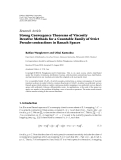 báo cáo hóa học:"  Research Article Strong Convergence Theorems of Viscosity Iterative Methods for a Countable Family of Strict Pseudo-contractions in Banach Spaces"