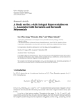 báo cáo hóa học:"  Research Article A Study on the p-Adic Integral Representation on Zp Associated with Bernstein and Bernoulli Polynomials"