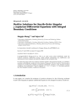 báo cáo hóa học:" Research Article Positive Solutions for Fourth-Order Singular p-Laplacian Differential Equations with Integral Boundary Conditions"