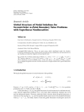 báo cáo hóa học:" Research Article Global Structure of Nodal Solutions for Second-Order m-Point Boundary Value Problems with Superlinear Nonlinearities"