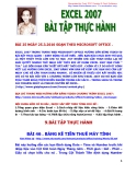 Bài tập thực hành Excel 2007 