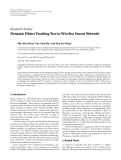 Báo cáo hóa học: "Research Article Dynamic Object Tracking Tree in Wireless Sensor Network"