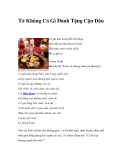 Tớ Không Có Gì Dành Tặng Cậu Đâu