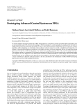 Báo cáo hóa học: "Research Article Prototyping Advanced Control Systems on FPGA"