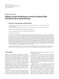 Báo cáo hóa học: "Research Article Epileptic Seizure Prediction by a System of Particle Filter Associated with a Neural Network"