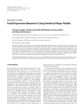 báo cáo hóa học:"   Research Article Facial Expression Biometrics Using Statistical Shape Models"