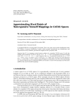 Báo cáo hóa học: " Research Article Approximating Fixed Points of Nonexpansive Nonself Mappings in CAT(0) Spaces"