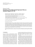 Báo cáo hóa học: " Research Article Simulation of Two-Dimensional Supersonic Flows on Emulated-Digital CNN-UM"