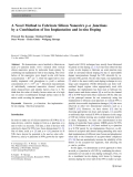 Báo cáo hóa học: "  A Novel Method to Fabricate Silicon Nanowire p–n Junctions by a Combination of Ion Implantation and in-situ Doping"