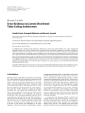 Báo cáo hóa học: "Research Article Error Resilience in Current Distributed Video Coding Architectures"