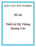 Đề tài thiết kế Hệ Thống Quảng Cáo