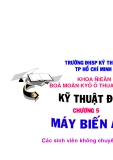 Kỹ thuật điện-Chương 5: Máy biến áp