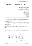 Kỹ thuật số-Chương 8: Biến đổi AD & DA