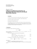 Báo cáo hóa học: "Research Article Sufﬁcient Conditions for Univalence of an Integral Operator Deﬁned by Al-Oboudi Differential Operator"