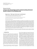 Báo cáo hóa học: " Research Article A Fuzzy Color-Based Approach for Understanding Animated Movies Content in the Indexing Task"