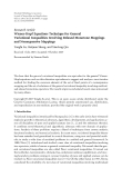 Báo cáo hóa học: " Research Article Wiener-Hopf Equations Technique for General Variational Inequalities Involving Relaxed "