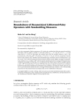 Báo cáo hóa học: "  Research Article Boundedness of Parametrized Littlewood-Paley Operators with Nondoubling Measures"