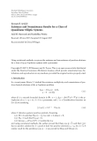 Báo cáo hóa học: "Research Article Existence and Nonexistence Results for a Class of Quasilinear Elliptic Systems"