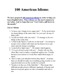 100 American Idioms