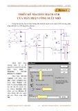 Bài tập 8: Thiết kế mạch in AVR của máy công suất nhỏ