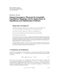 Báo cáo hóa học: "Research Article Strong Convergence Theorems for Countable Lipschitzian Mappings and Its Applications in Equilibrium and Optimization Problems"