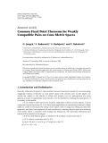 Báo cáo hóa học: "Research Article Common Fixed Point Theorems for Weakly Compatible Pairs on Cone Metric Spaces"