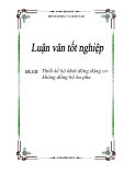 Đề tài: Thiết kế bộ khởi động động cơ không đồng bộ ba pha