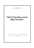 Thiết kế hệ thống truyền động Thyriotor